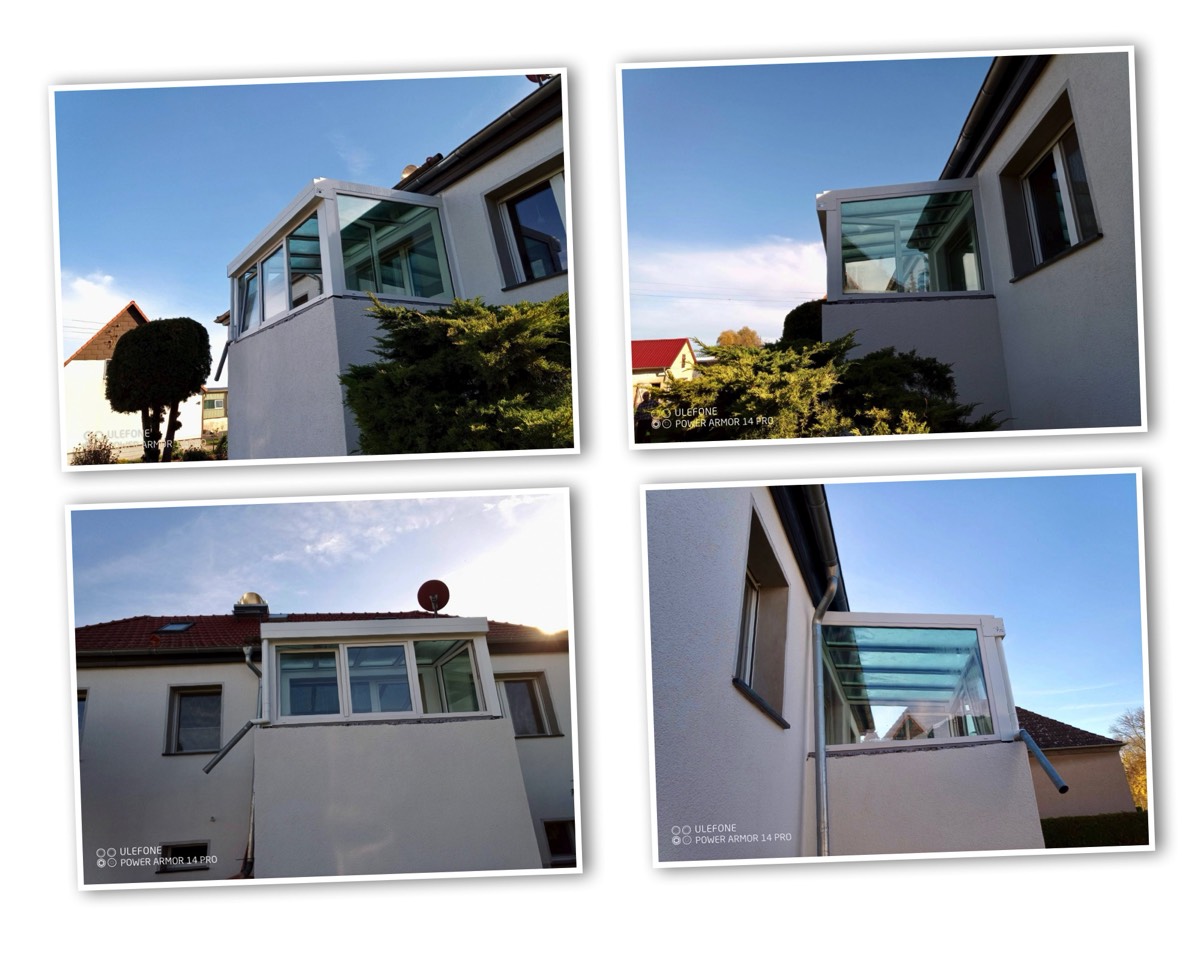 Balkonüberdachung / Balkonverglasung / Wintergarten